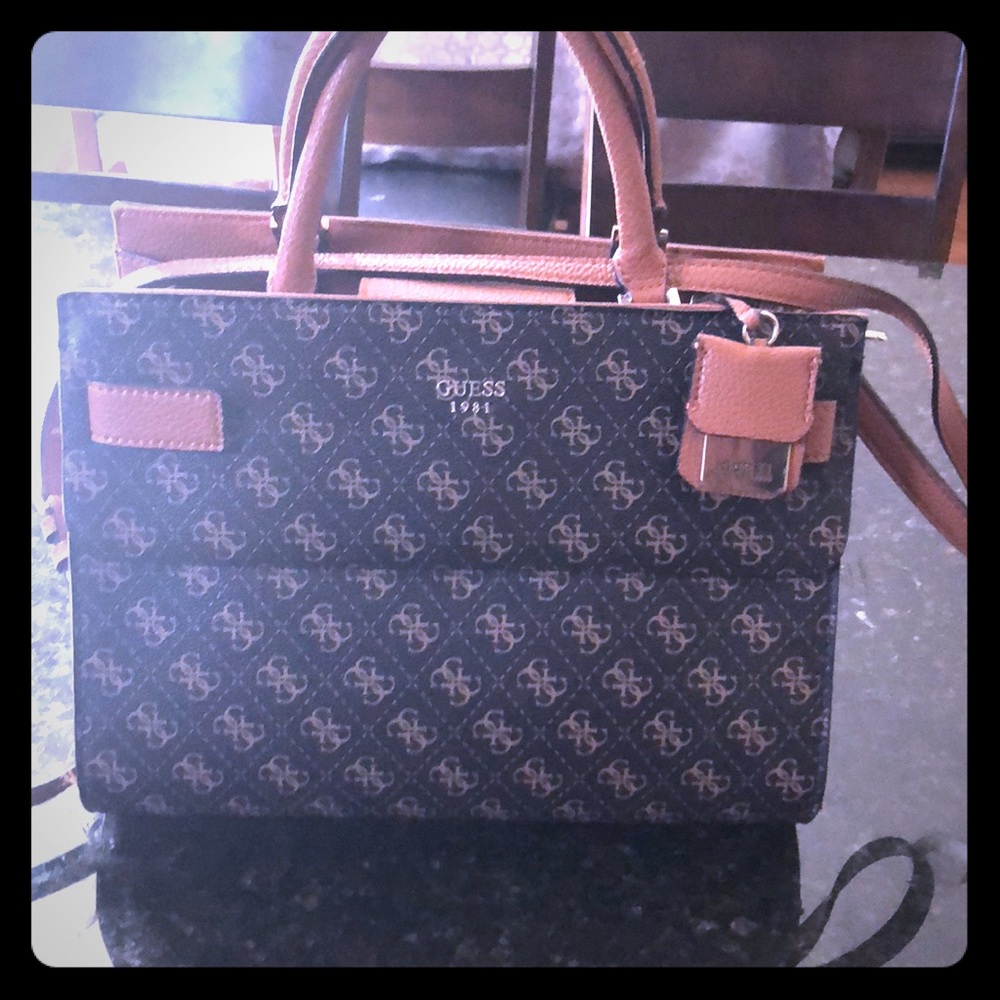 Guess leather purse